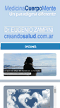 Mobile Screenshot of creandosalud.com.ar